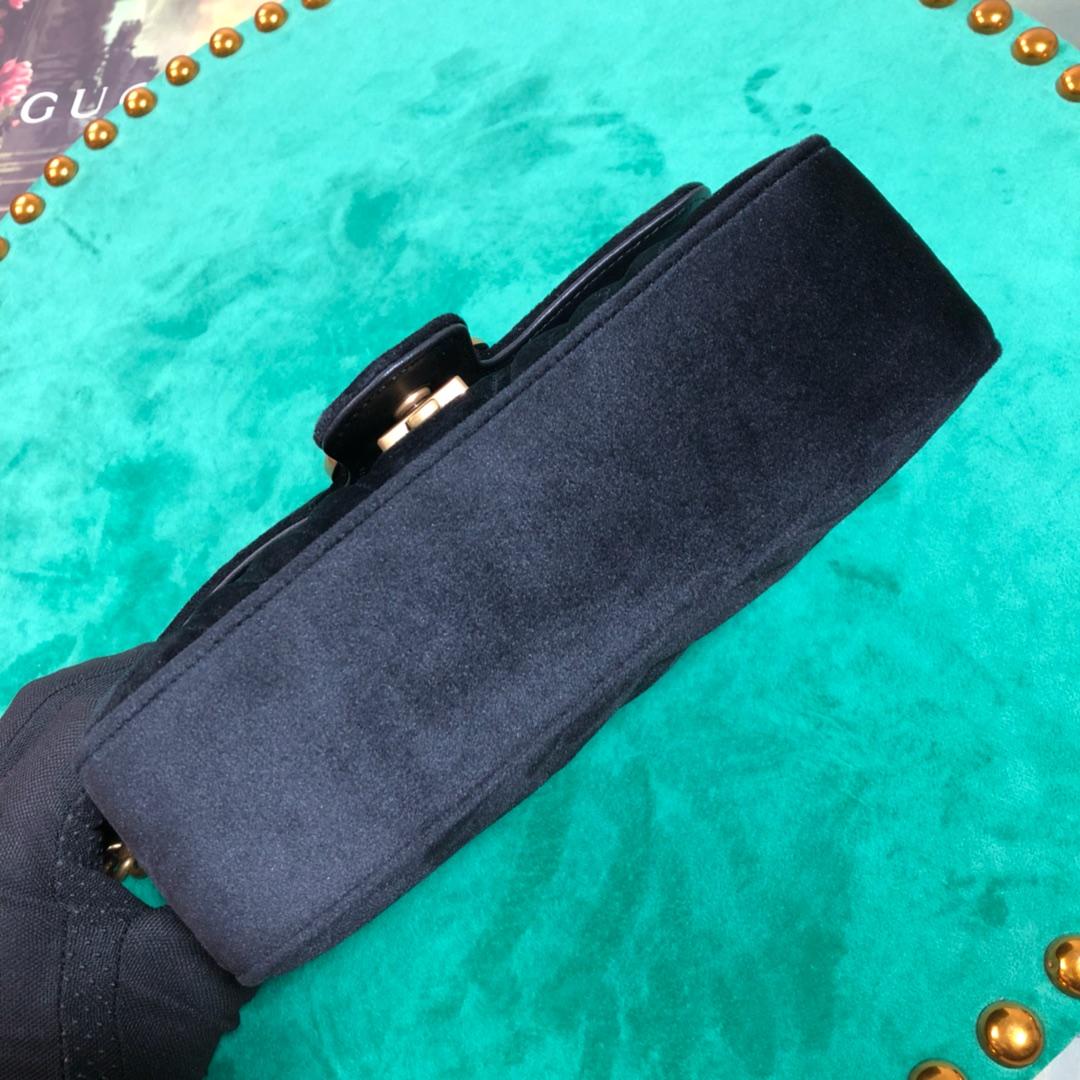Gucci GG Marmont Mini Shoulder Bag(22-13-6cm) - DopestKickz