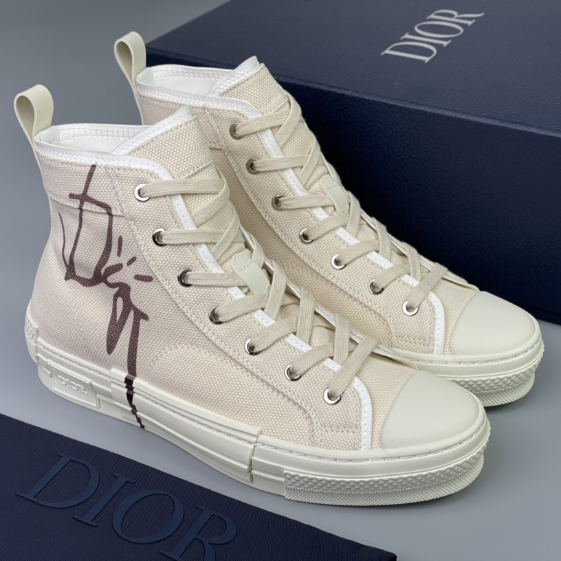 Dior B23 Cactus Jack Dior High-Top Sneaker - DopestKickz