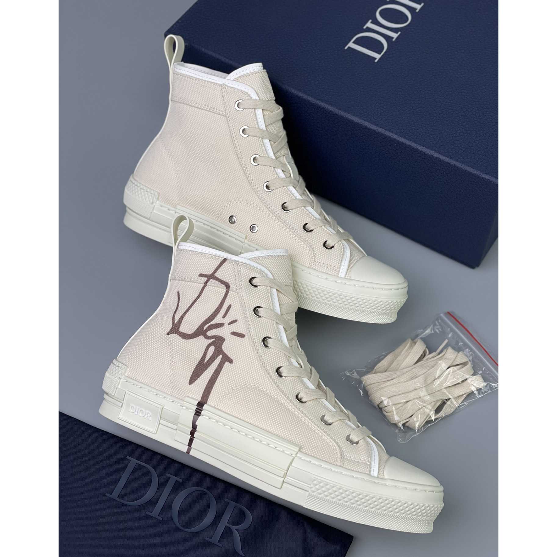 Dior B23 Cactus Jack Dior High-Top Sneaker - DopestKickz
