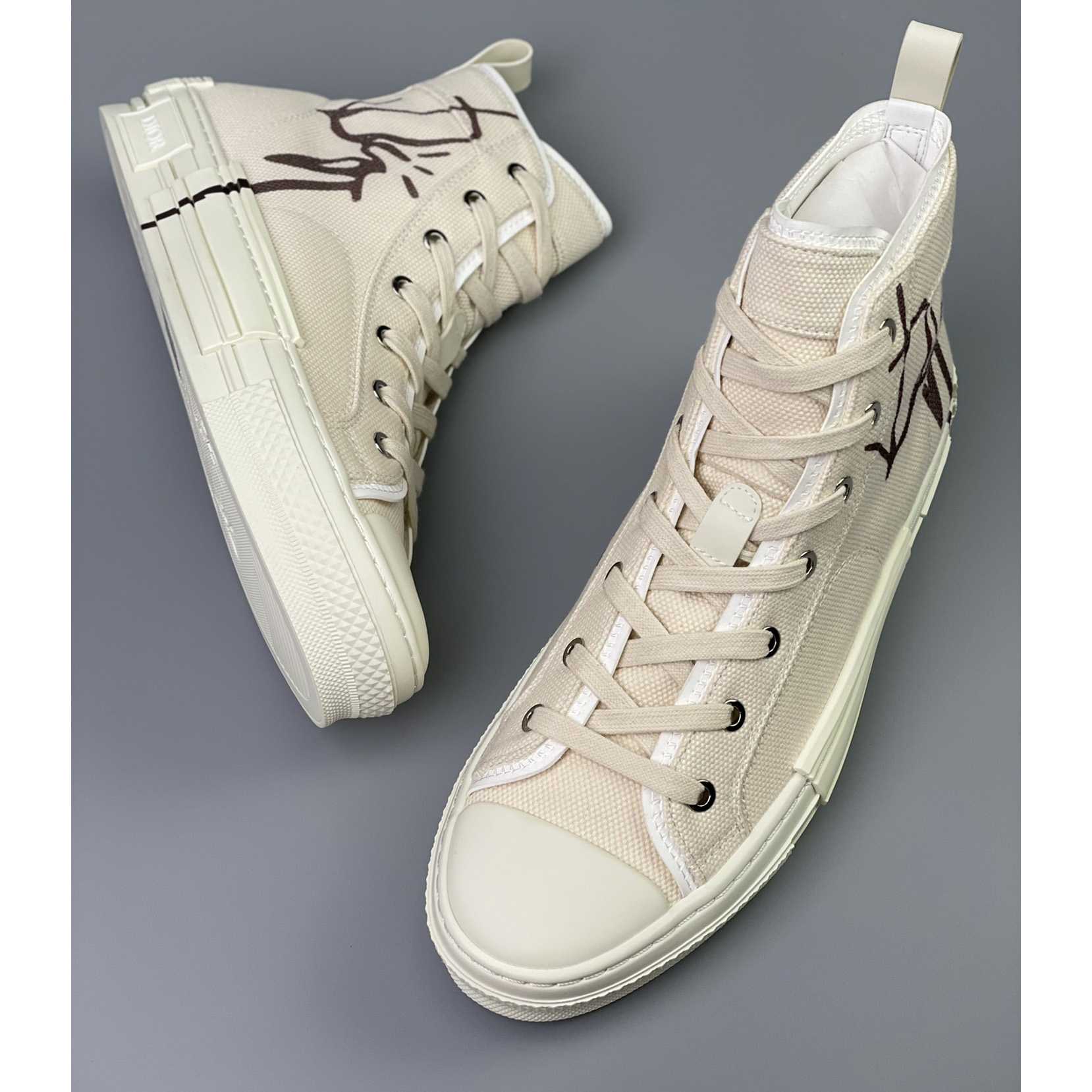 Dior B23 Cactus Jack Dior High-Top Sneaker - DopestKickz