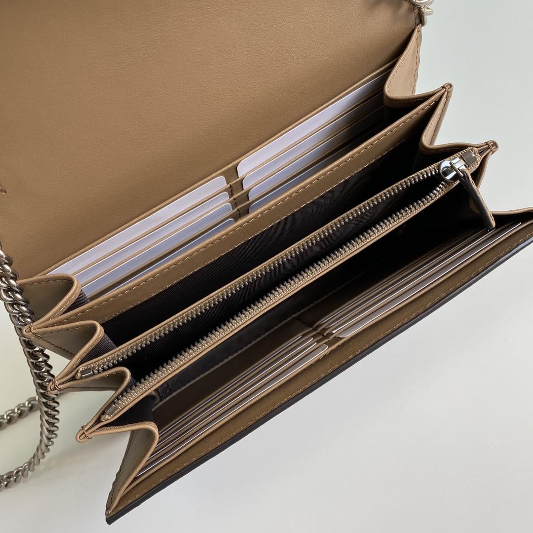 Gucci Dionysus GG Supreme Chain Wallet(20-13.5-4CM) - DopestKickz