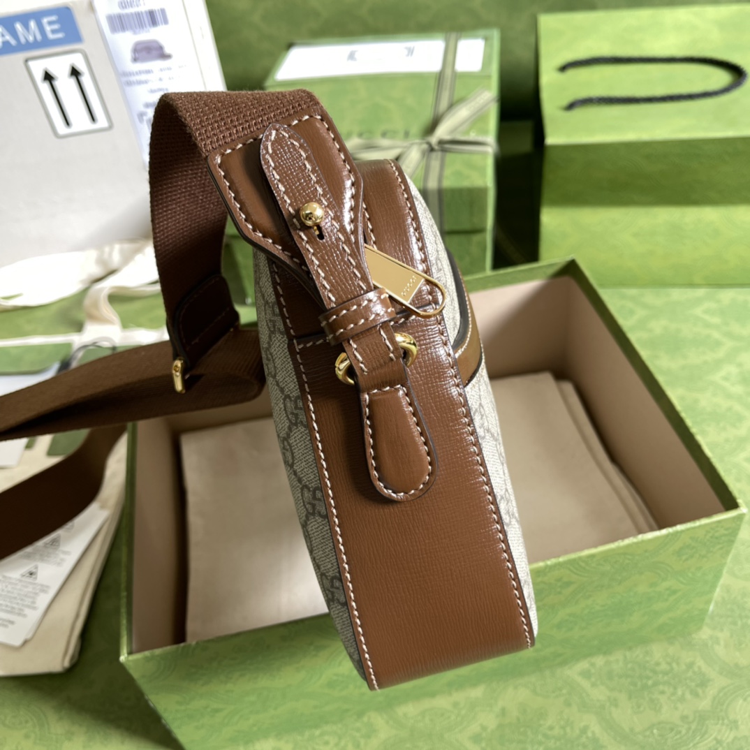 Gucci Messenger Bag With Interlocking G(25.5-20-6cm) - DopestKickz