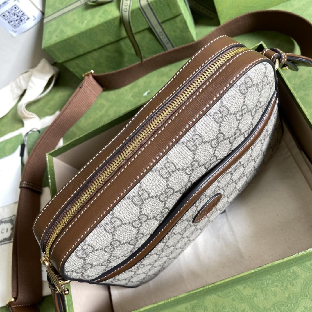 Gucci Messenger Bag With Interlocking G(25.5-20-6cm) - DopestKickz