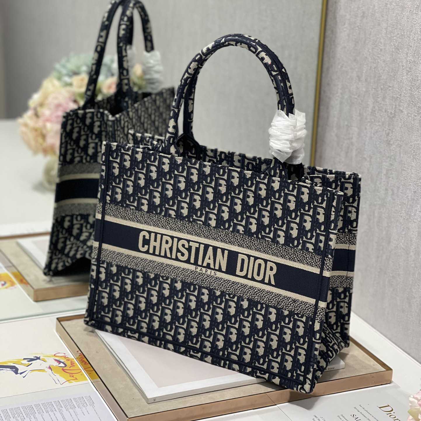 Dior Book Tote(36-28cm) - DopestKickz