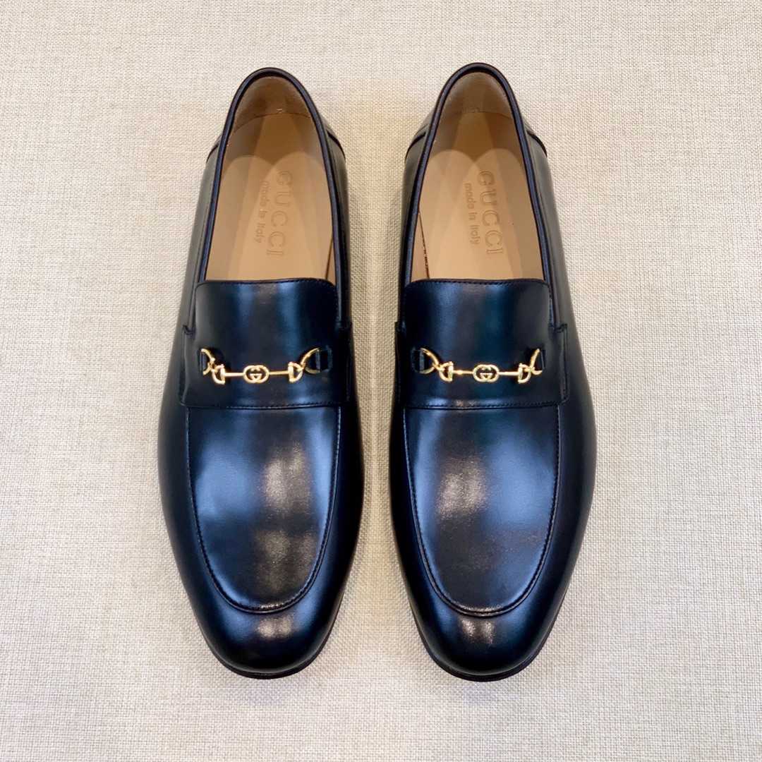Gucci Men's Loafer With Horsebit - DopestKickz