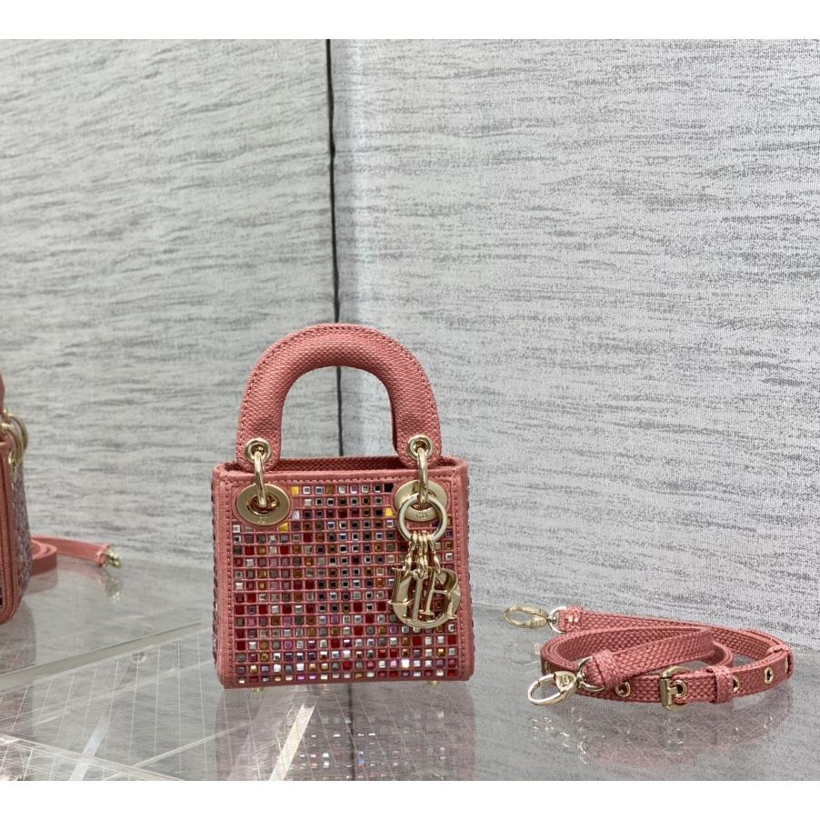 Dior Micro Lady Dior Bag(12-10-5cm) - DopestKickz
