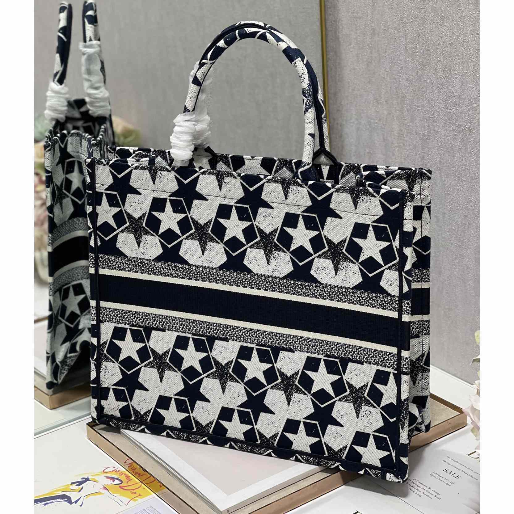 Dior Large Dior Book Tote(41-32cm) - DopestKickz