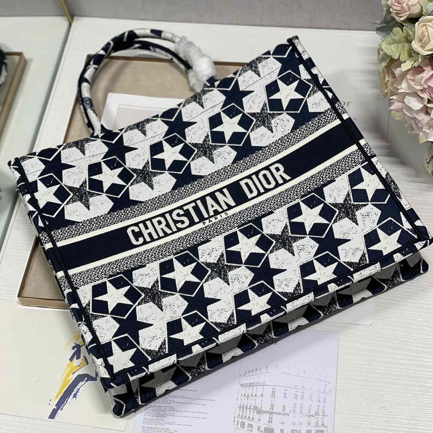 Dior Large Dior Book Tote(41-32cm) - DopestKickz