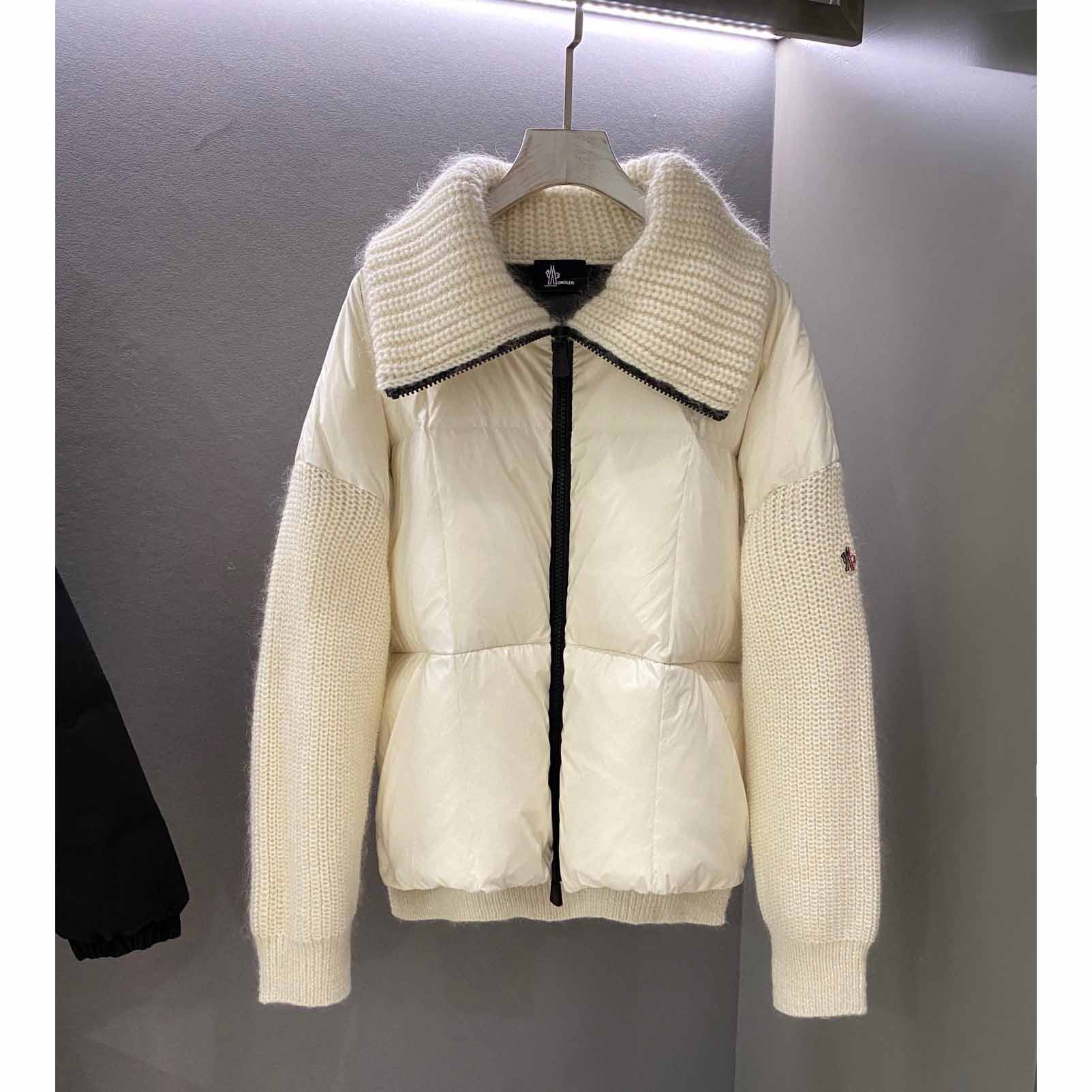 Moncler Padded Wool Cardigan - DopestKickz
