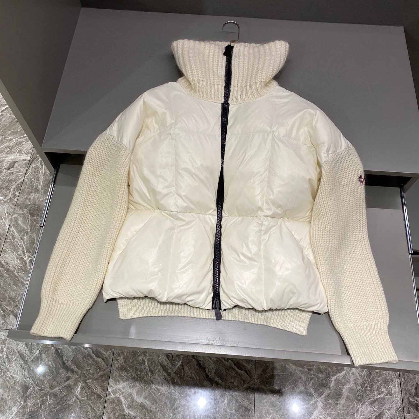 Moncler Padded Wool Cardigan - DopestKickz