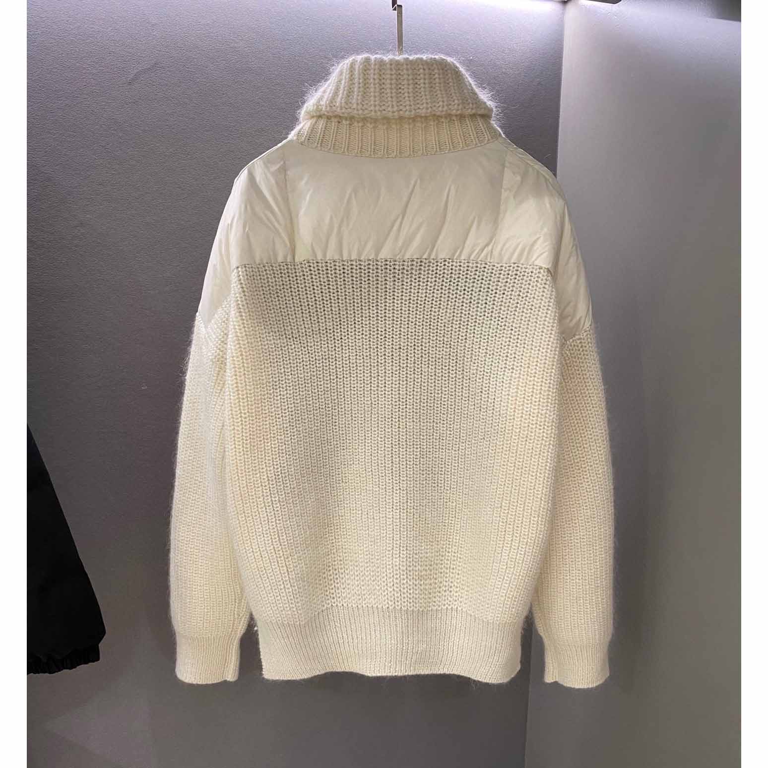 Moncler Padded Wool Cardigan - DopestKickz