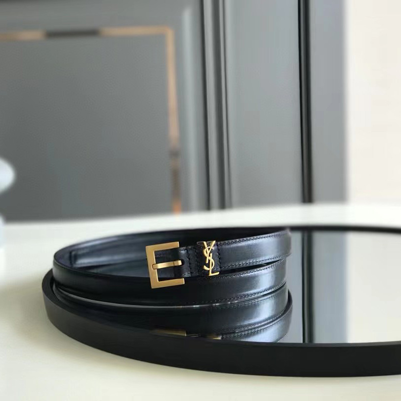 Saint Laurent Leather Belt  (20mm/30mm) - DopestKickz