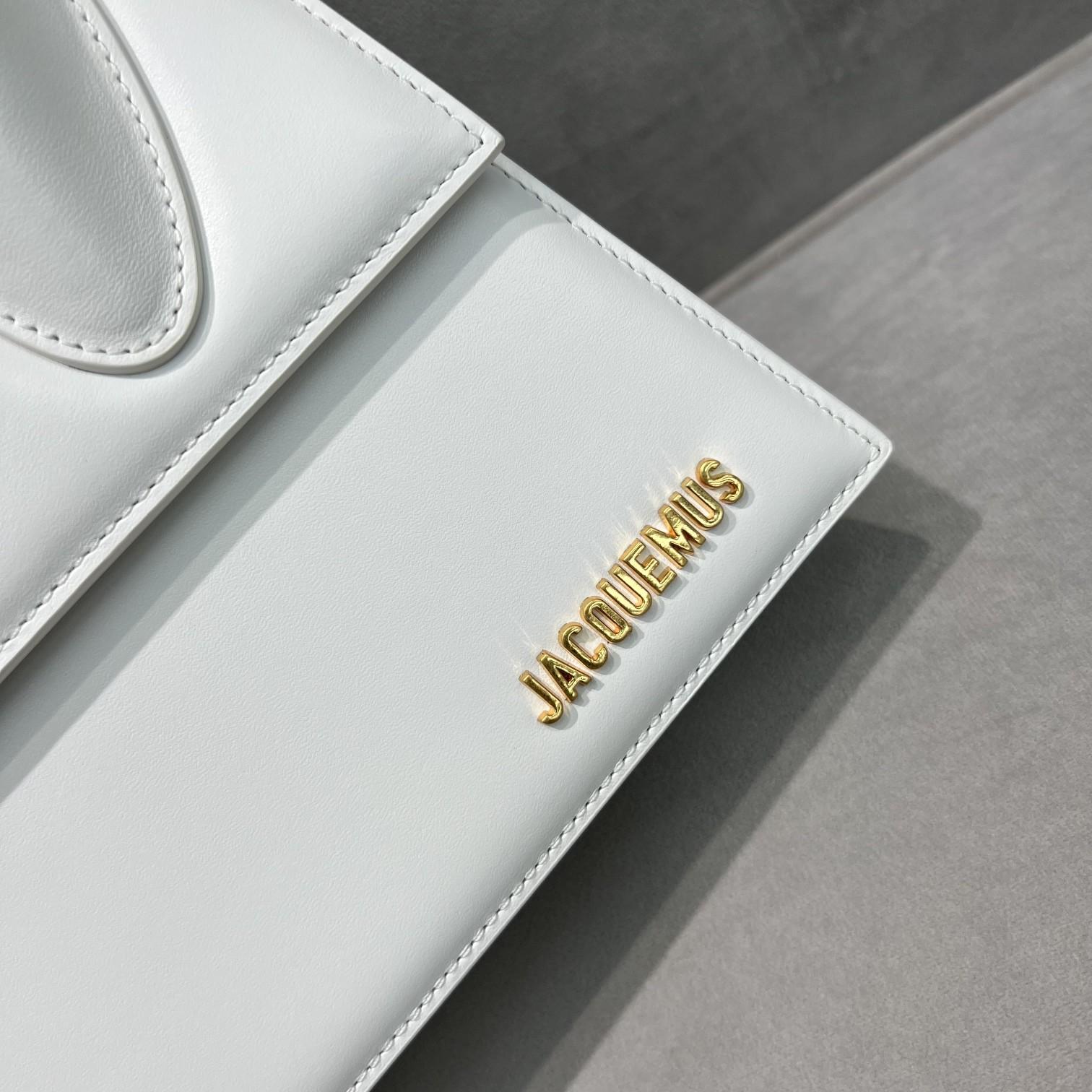 Jacquemus Le Grand Chiquito Large Leather Handbag(24-18-10cm) - DopestKickz