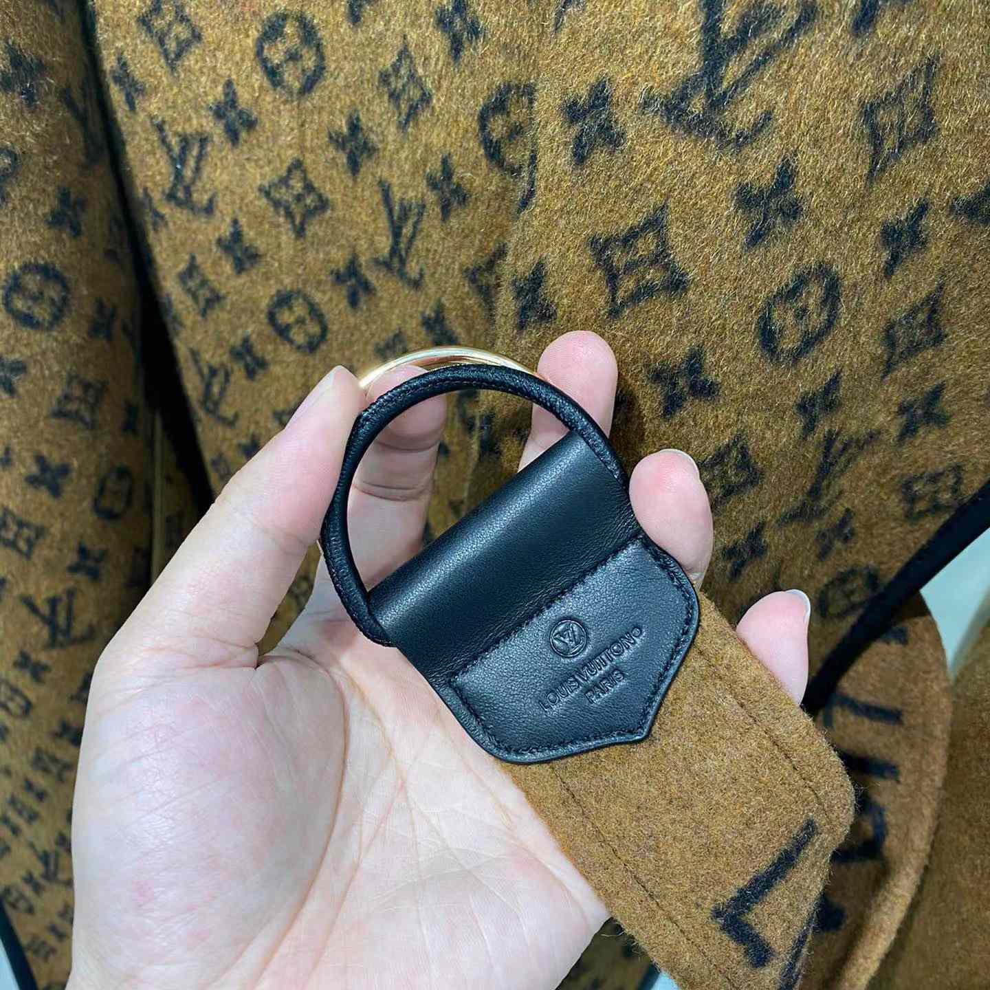 Louis Vuitton Signature Double Face Short Wrap Coat     - DopestKickz