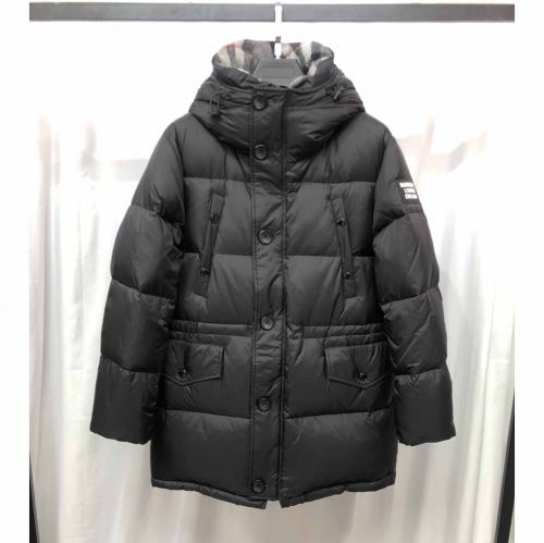 Burberry Logo Appliqué Nylon Puffer Coat - DopestKickz