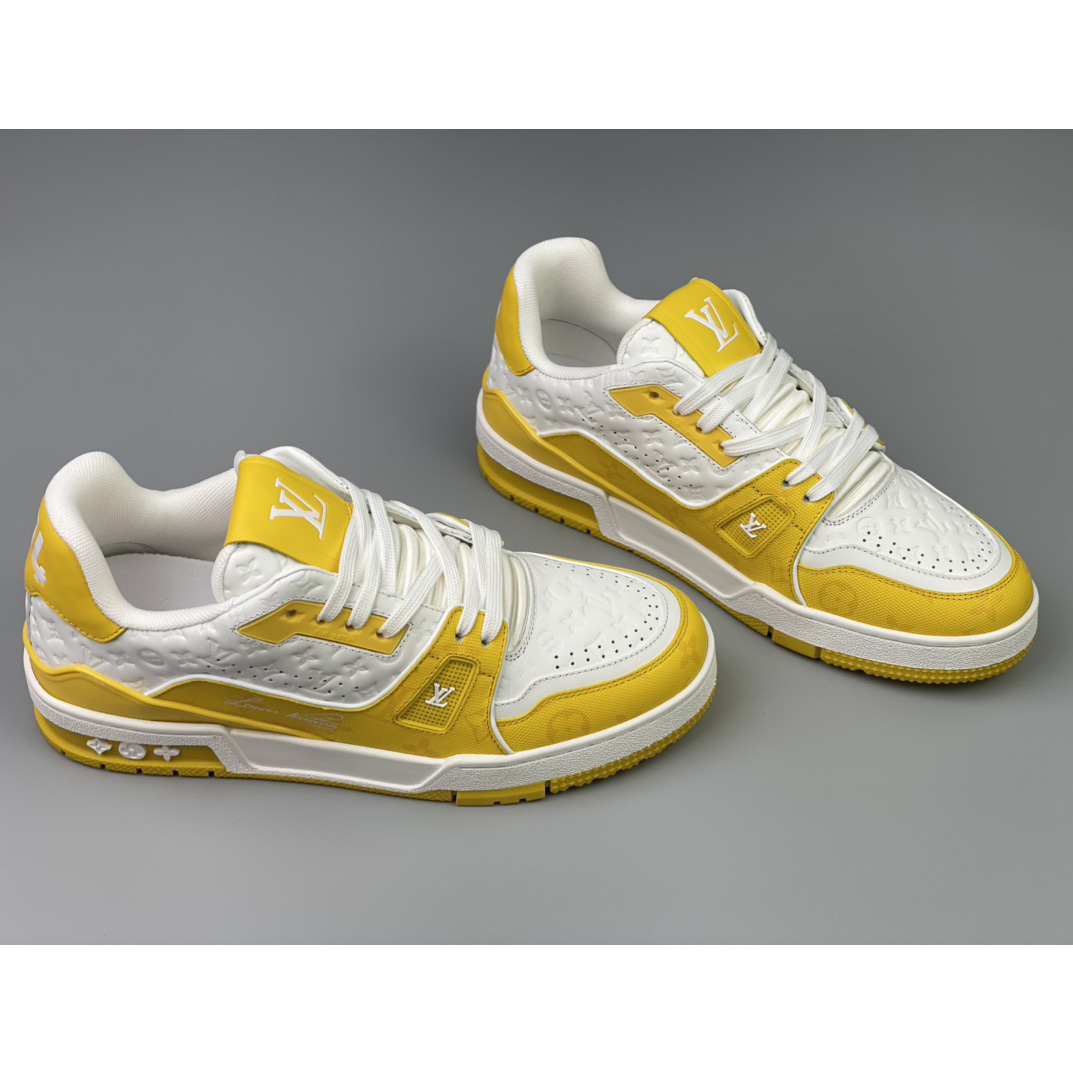 Louis Vuitton Trainer Sneaker (Upon UK Size) - DopestKickz