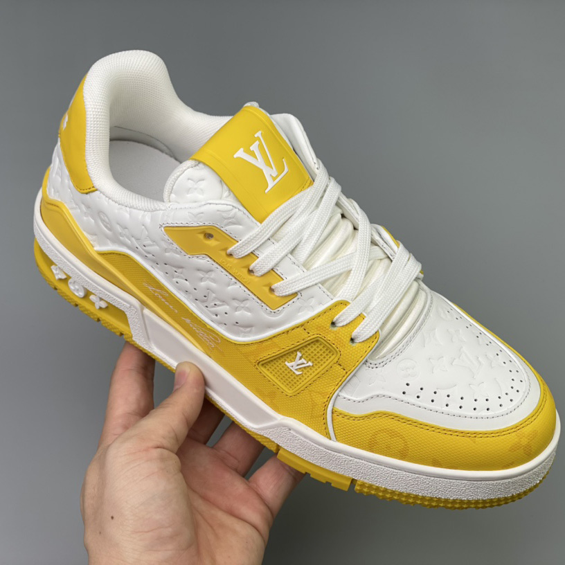 Louis Vuitton Trainer Sneaker (Upon UK Size) - DopestKickz