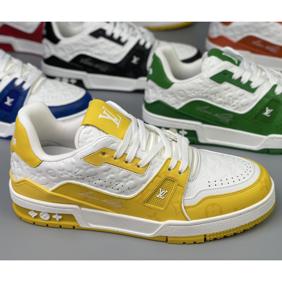 Louis Vuitton Trainer Sneaker (Upon UK Size) - DopestKickz