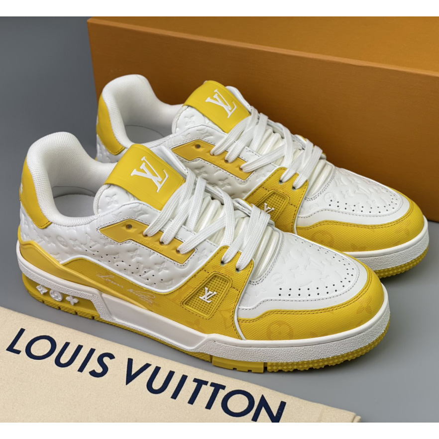 Louis Vuitton Trainer Sneaker (Upon UK Size) - DopestKickz