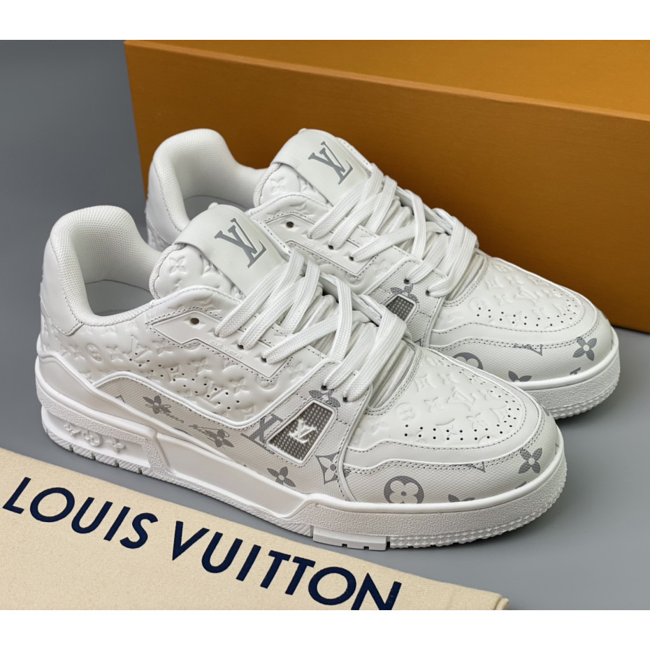 Louis Vuitton Trainer Sneaker (Upon UK Size) - DopestKickz