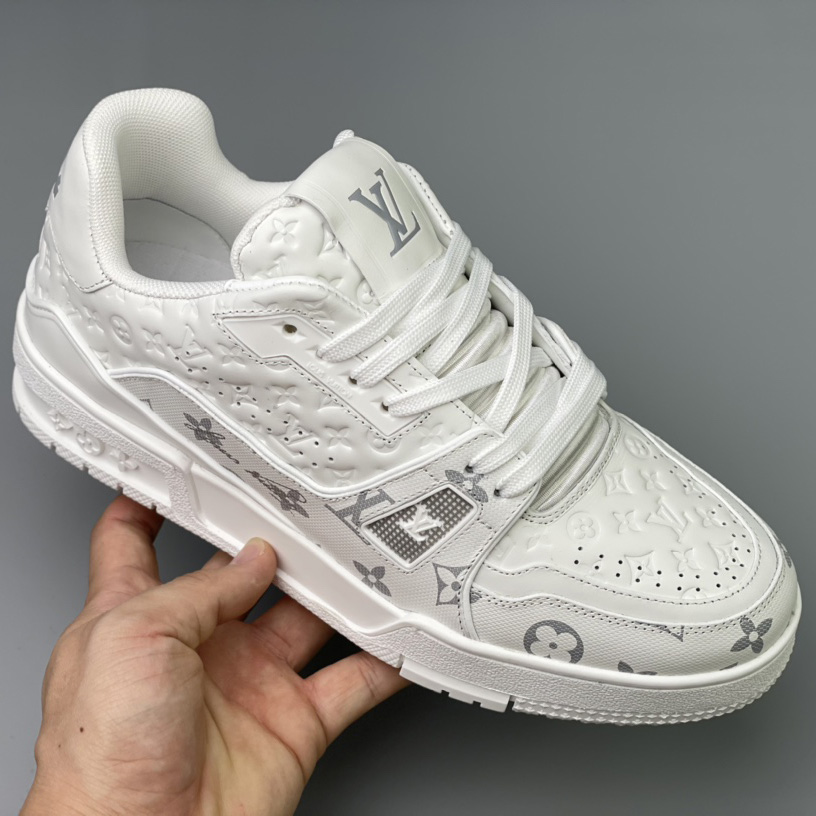 Louis Vuitton Trainer Sneaker (Upon UK Size) - DopestKickz