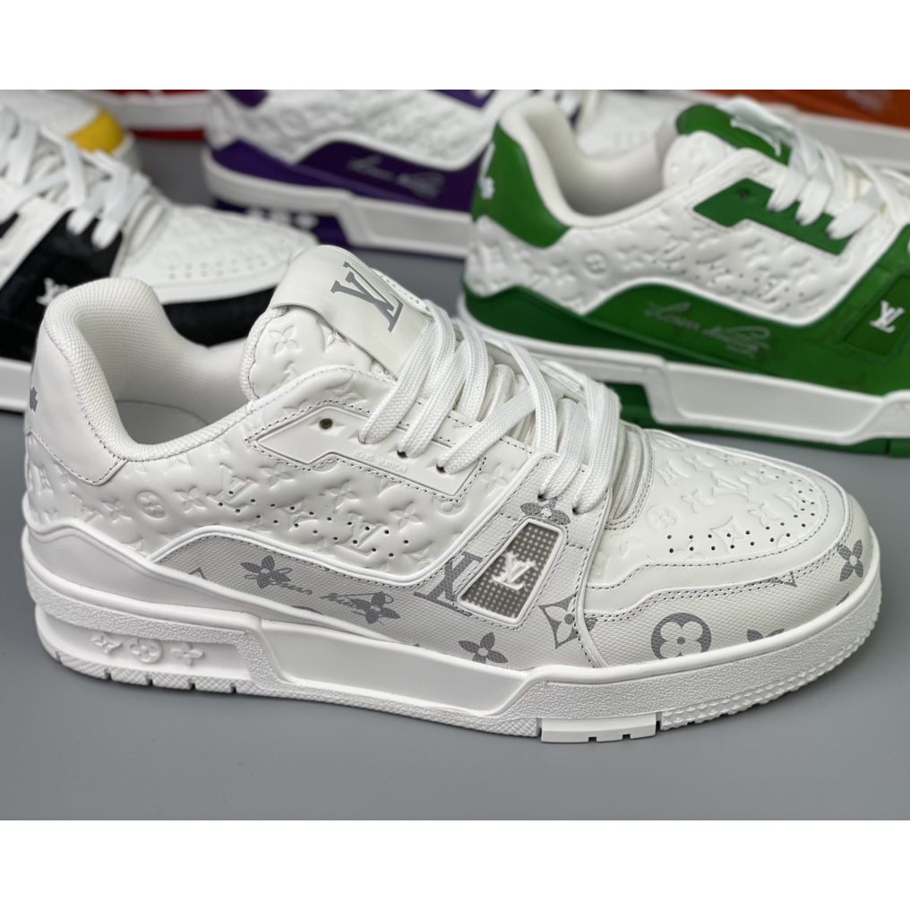 Louis Vuitton Trainer Sneaker (Upon UK Size) - DopestKickz
