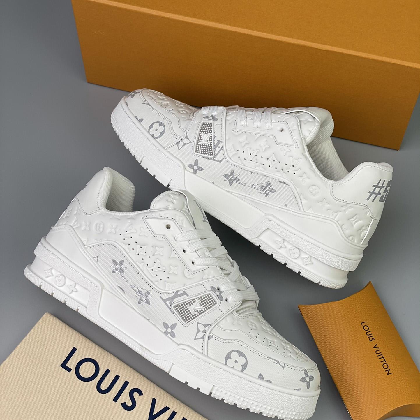 Louis Vuitton Trainer Sneaker (Upon UK Size) - DopestKickz