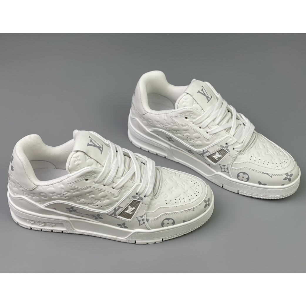 Louis Vuitton Trainer Sneaker (Upon UK Size) - DopestKickz