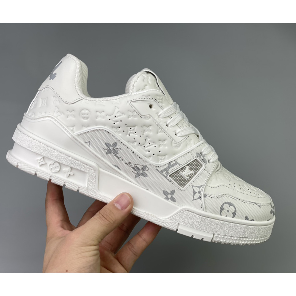 Louis Vuitton Trainer Sneaker (Upon UK Size) - DopestKickz