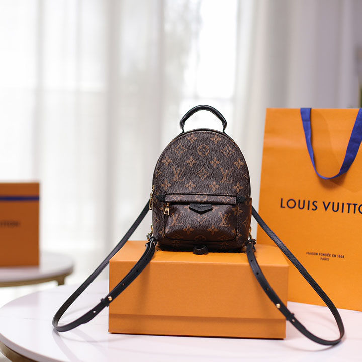 Louis VuittonPalm Springs Mini Backpack(17-22-10cm)   M44873 - DopestKickz