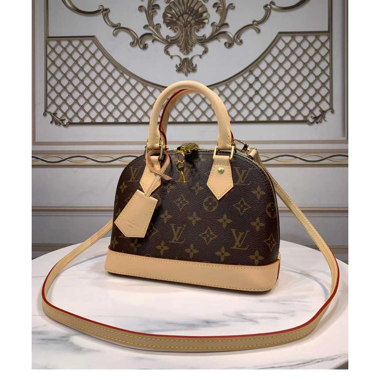 Louis Vuitton Alma BB Handbag (23.5-17.5-11.5cm)     M53152 - DopestKickz