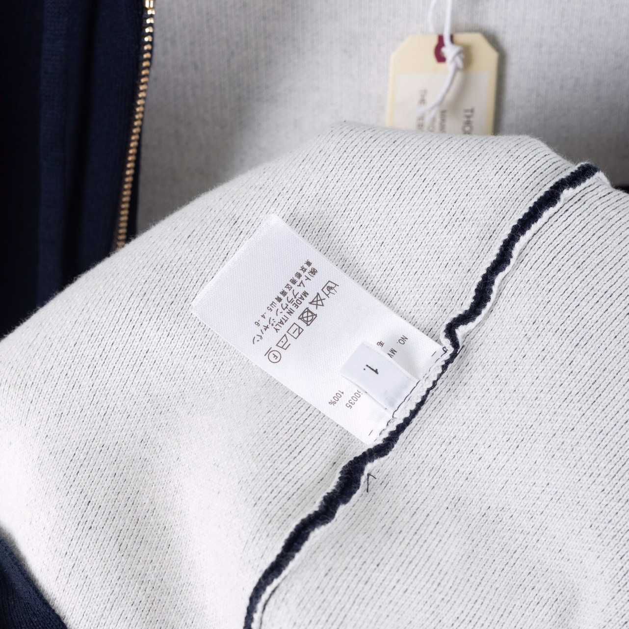 Thom Browne Hector Zip Hoodie - DopestKickz