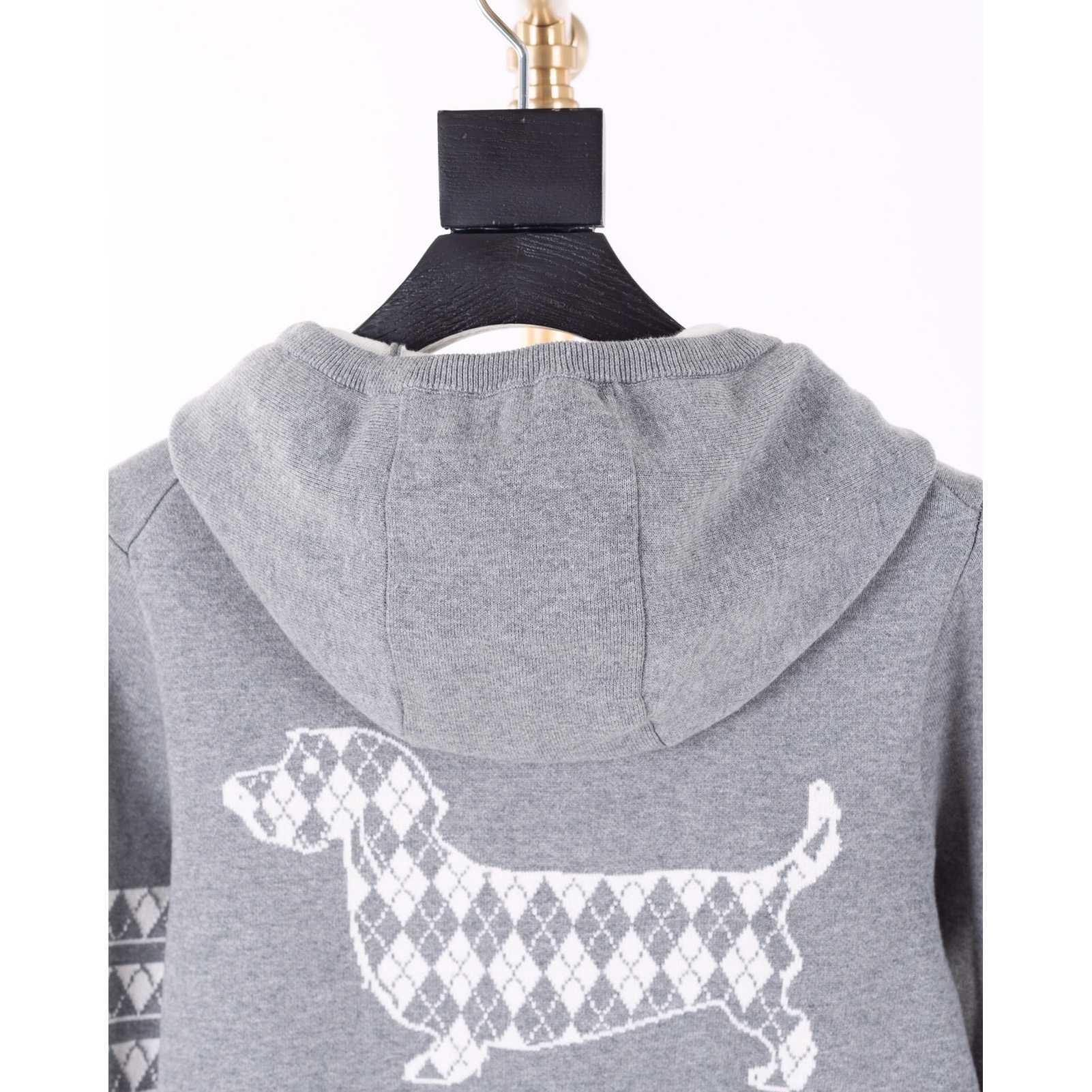 Thom Browne Hector Zip Hoodie - DopestKickz