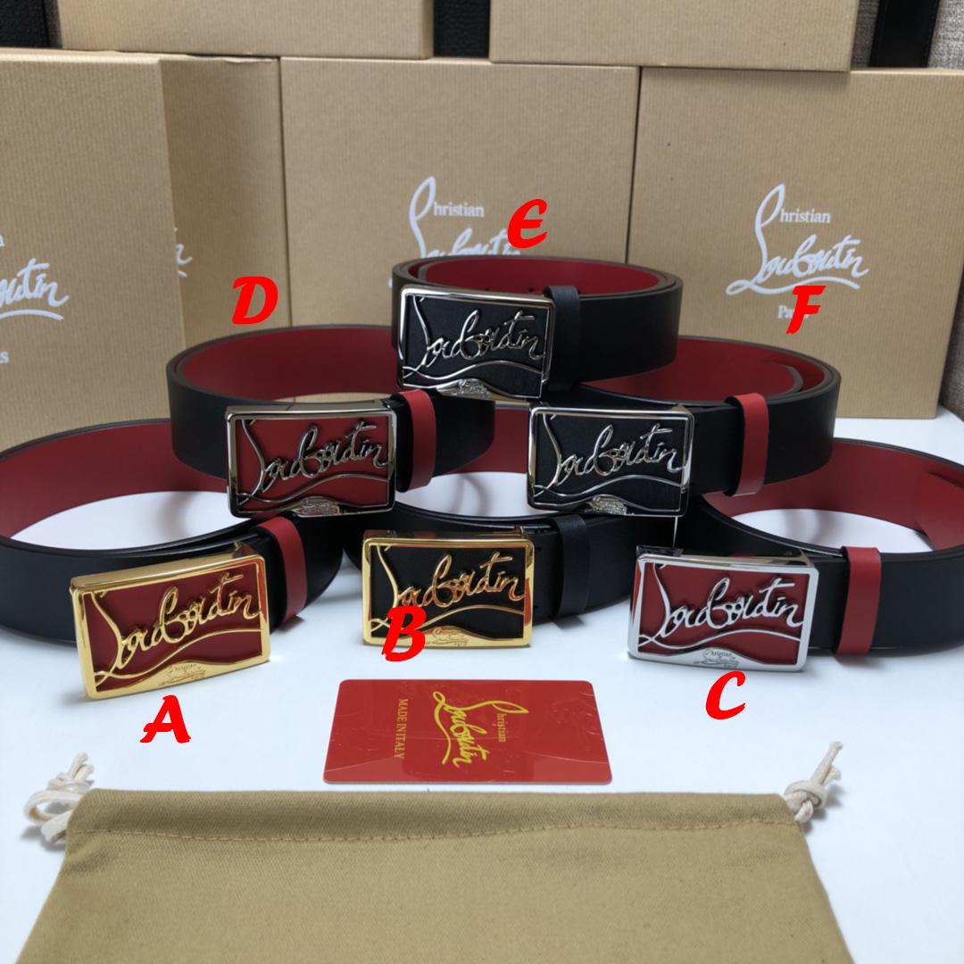 Christian Louboutin Ricky Belt - DopestKickz