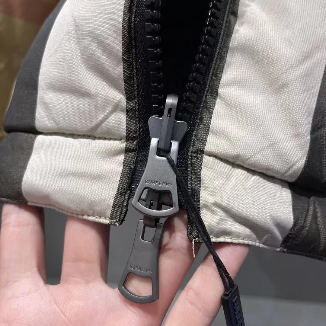 Burberry Reversible Exaggerated Check Nylon Puffer Jacket - DopestKickz