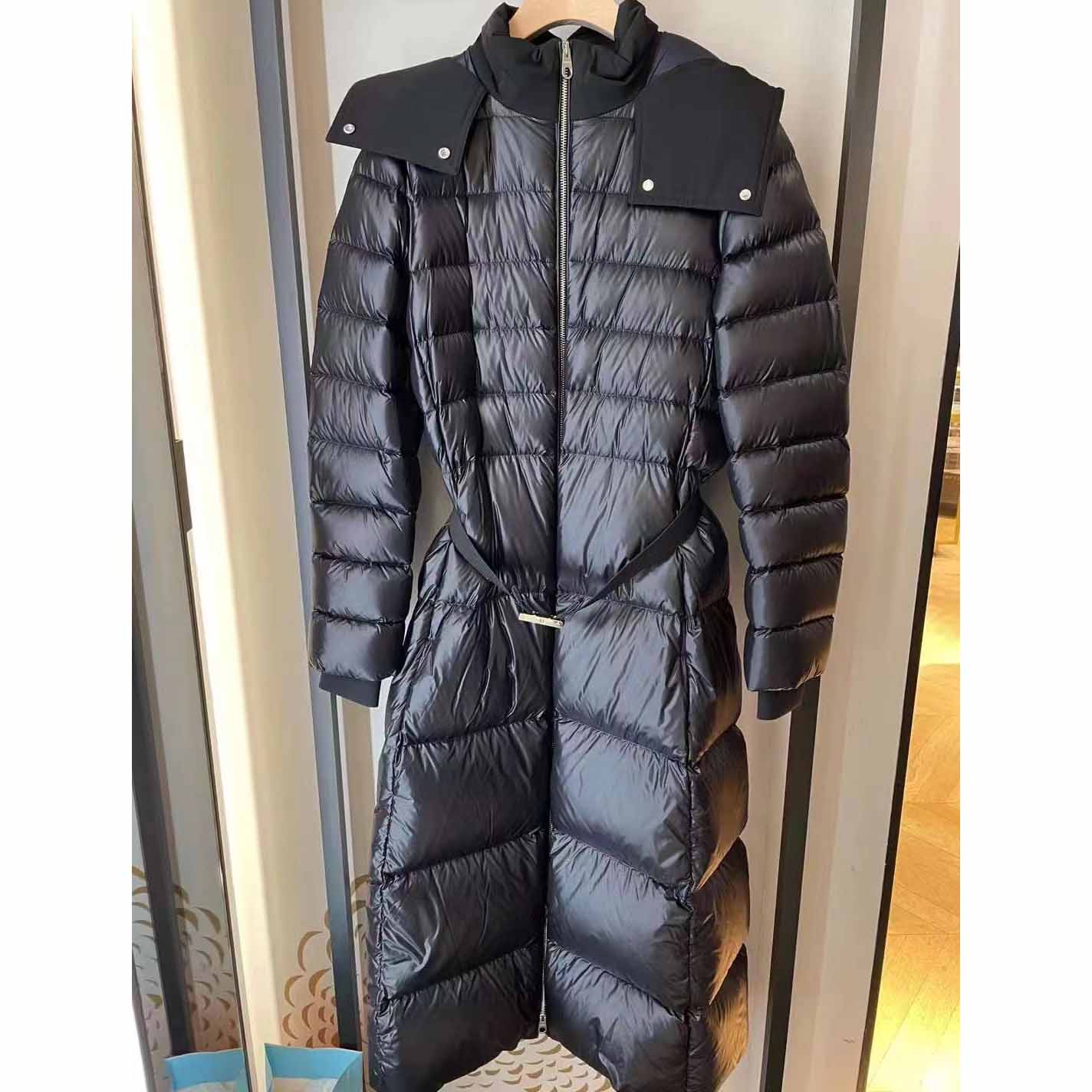 Burberry Contrast Hood Nylon Puffer Coat - DopestKickz