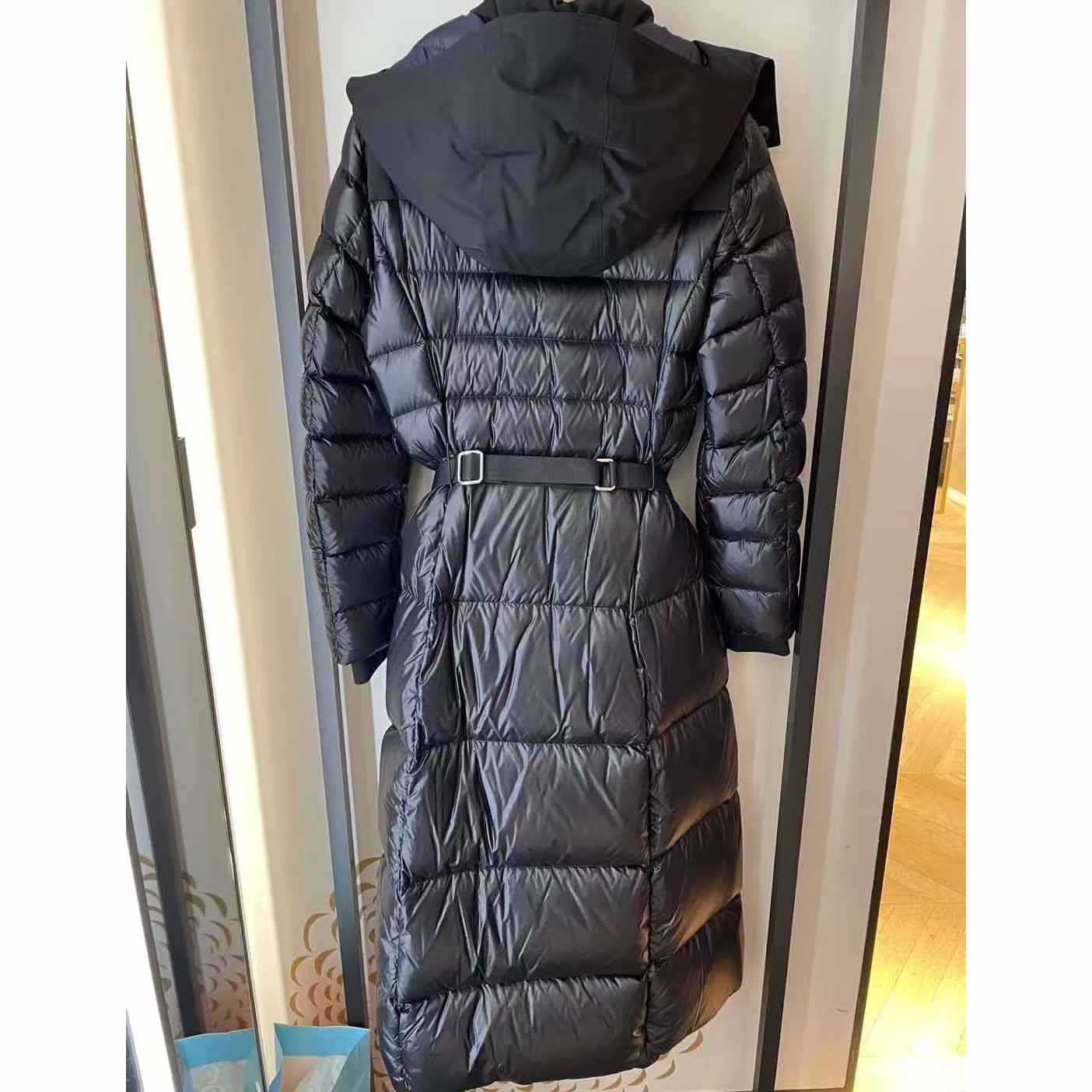 Burberry Contrast Hood Nylon Puffer Coat - DopestKickz