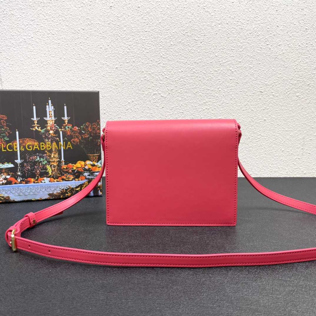 Dolce & Gabbana Calfskin DG Logo Crossbody Bag(20-16-5cm) - DopestKickz