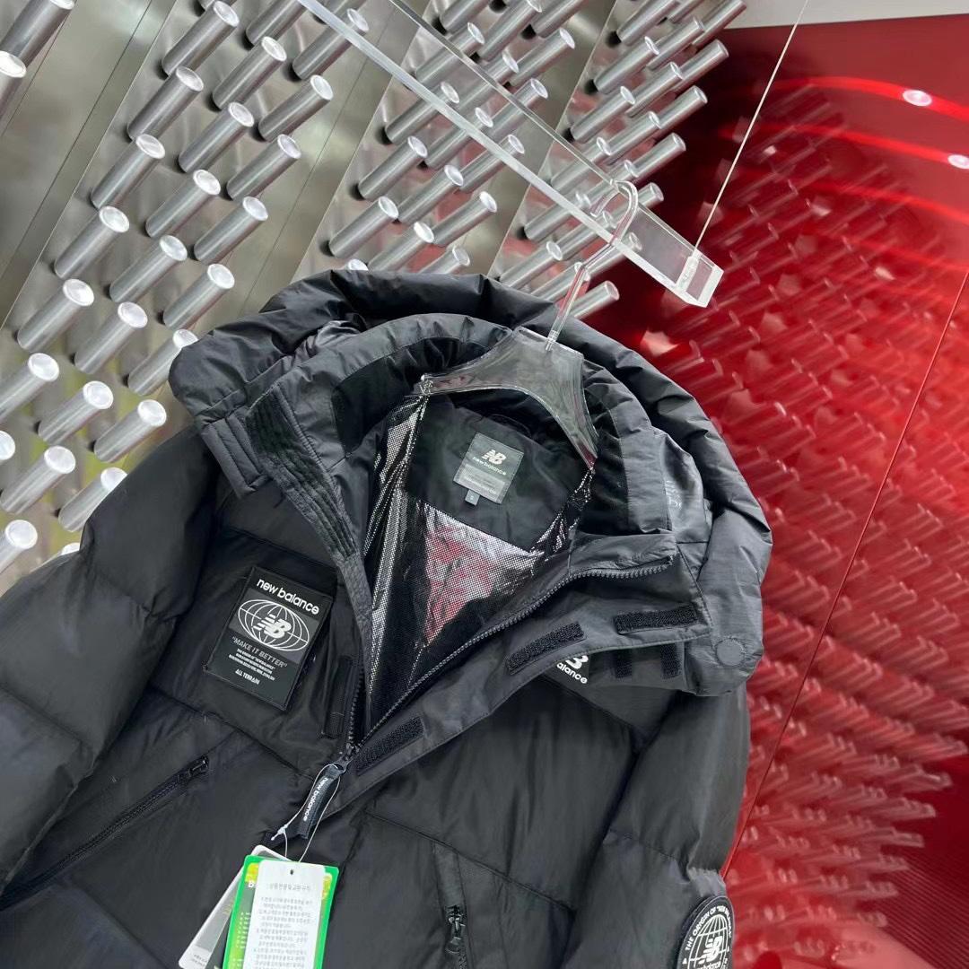 New Balance Hooded Puffer Short Down Jacket - DopestKickz