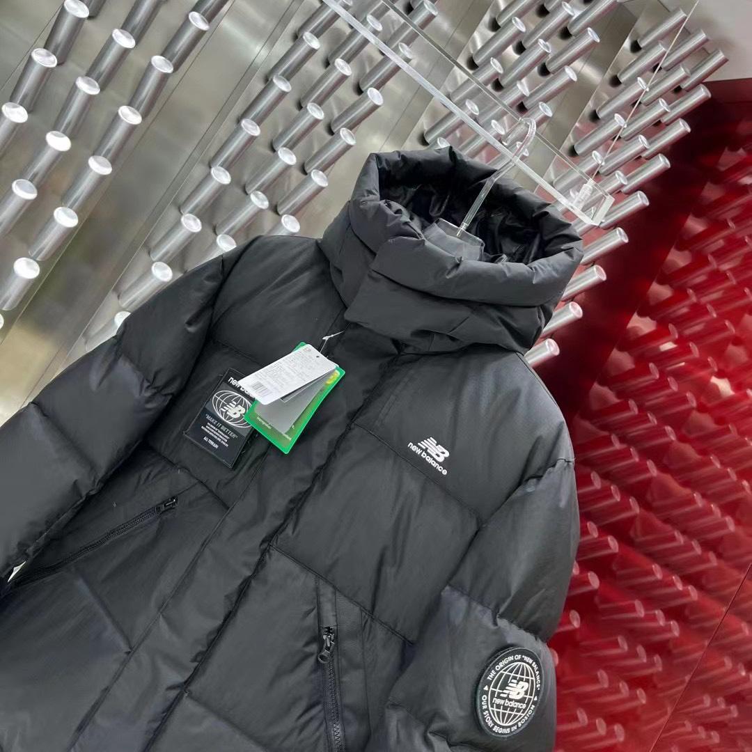 New Balance Hooded Puffer Short Down Jacket - DopestKickz
