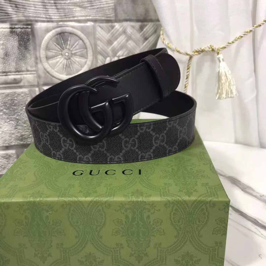 Gucci Belt With GG Buckle - DopestKickz