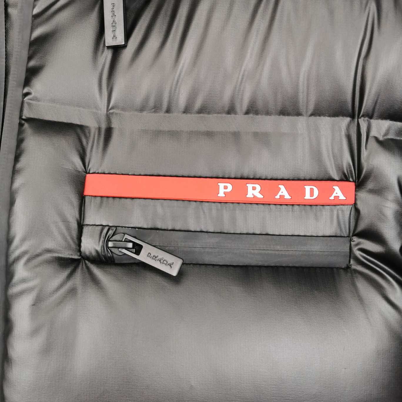 Prada Light Nylon Hooded Puffer Jacket - DopestKickz