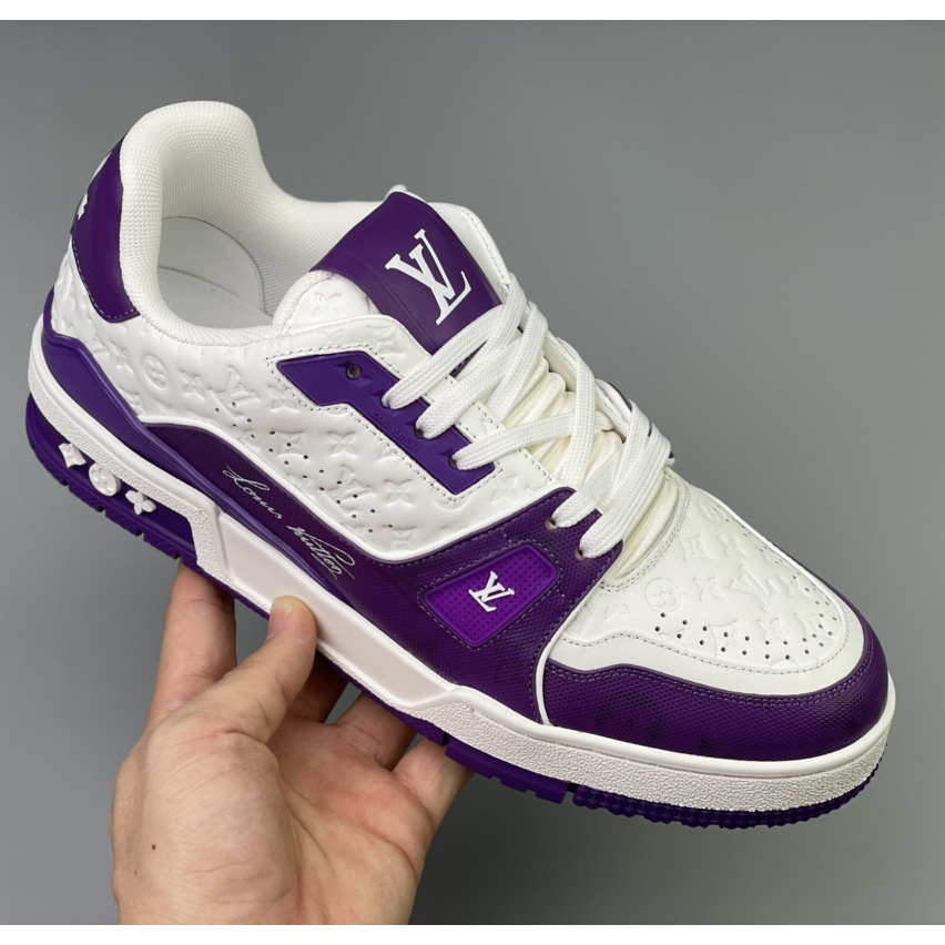 Louis Vuitton Trainer Sneaker (Upon UK Size) - DopestKickz