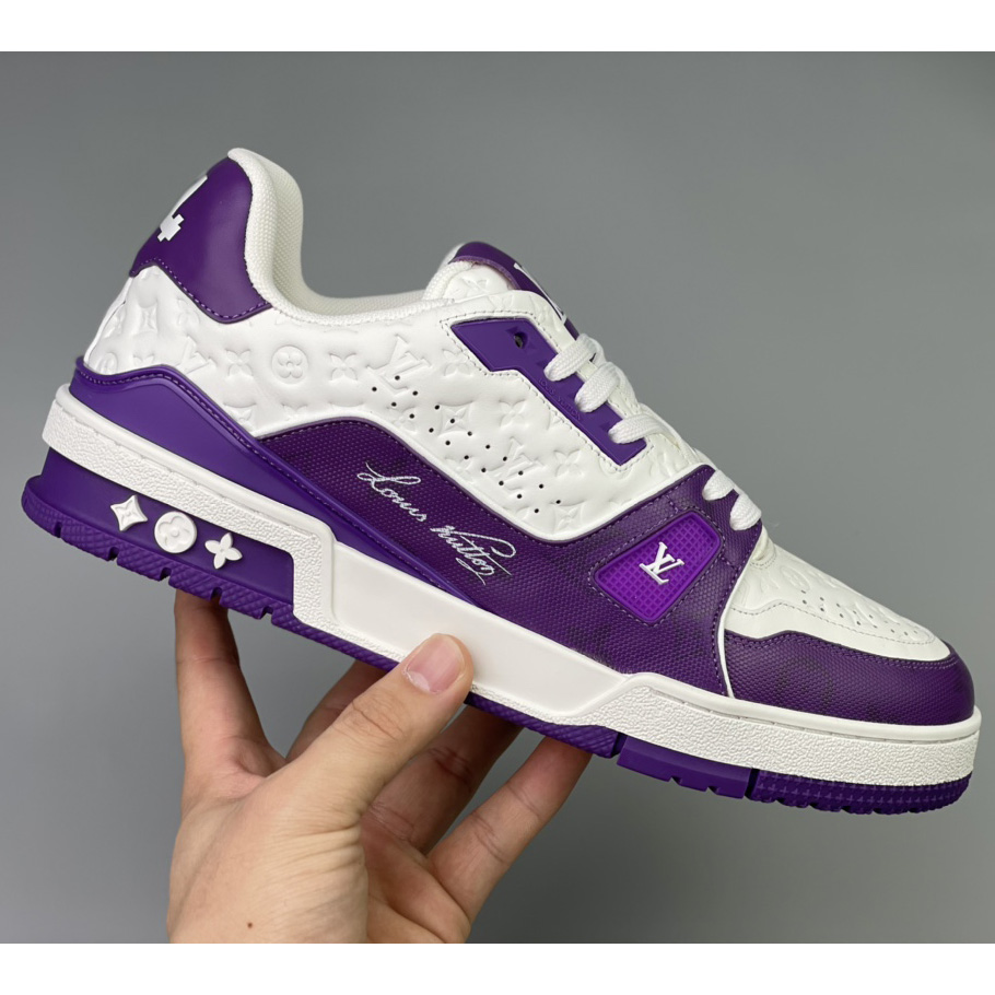 Louis Vuitton Trainer Sneaker (Upon UK Size) - DopestKickz