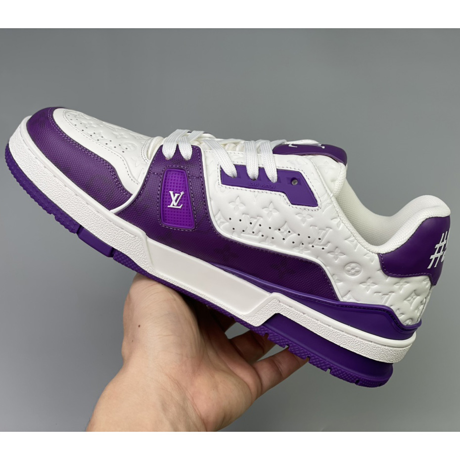 Louis Vuitton Trainer Sneaker (Upon UK Size) - DopestKickz