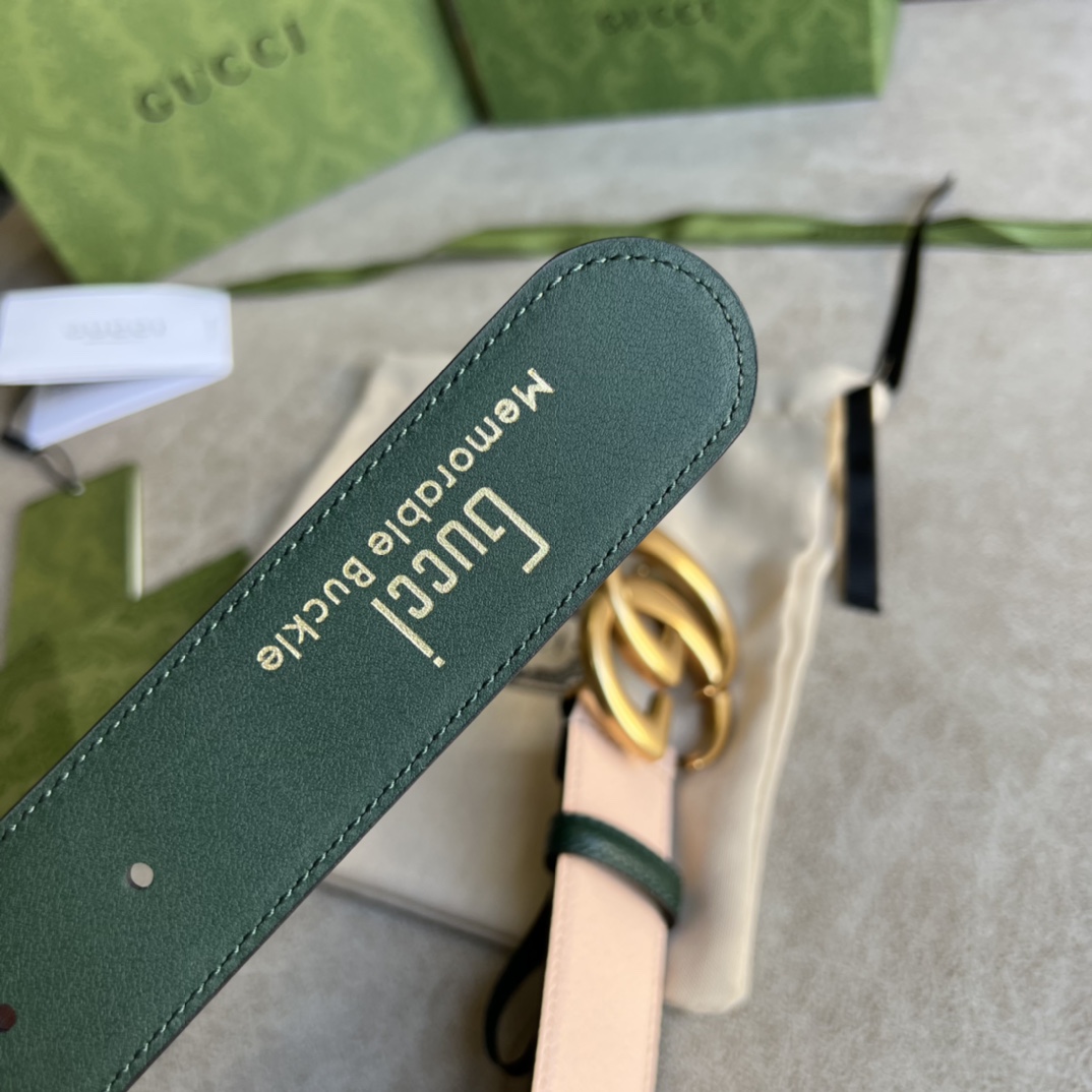 Gucci Belt With Double G - DopestKickz