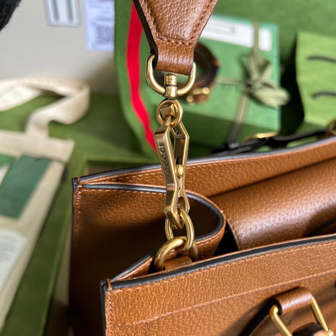 Gucci Diana Large Tote Bag(35-30-14cm) - DopestKickz