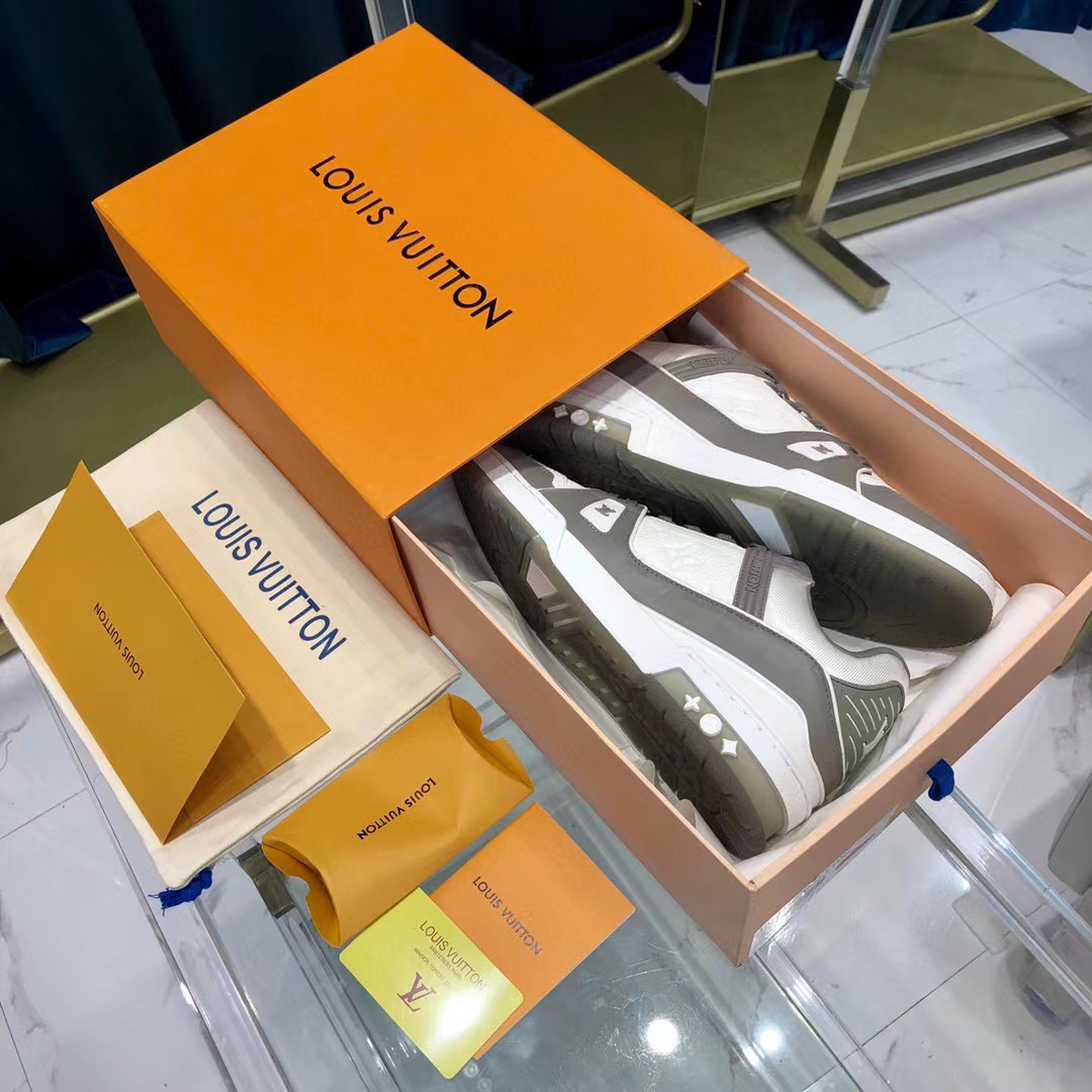 Louis Vuitton Trainer Sneaker (Upon UK Size) - DopestKickz