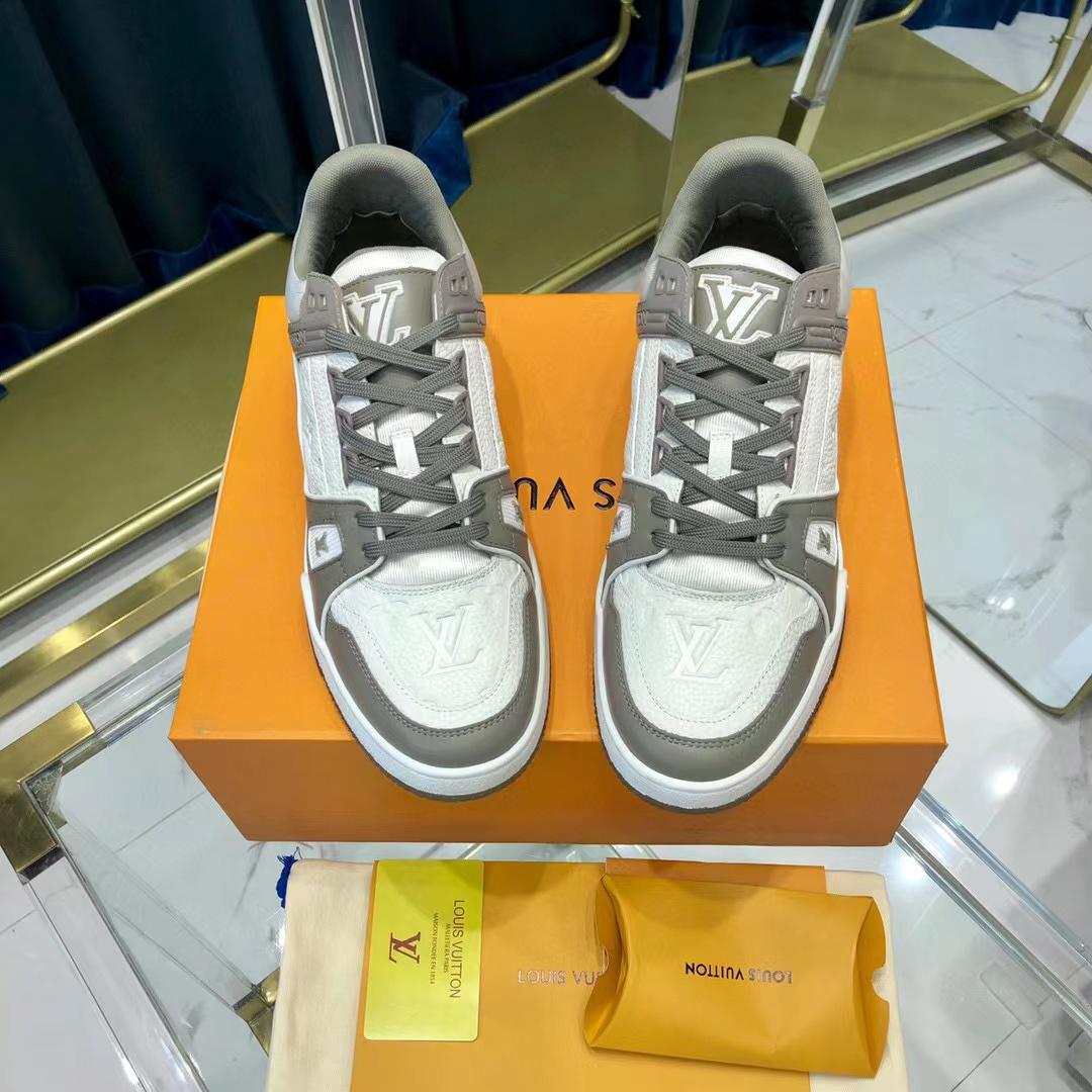 Louis Vuitton Trainer Sneaker (Upon UK Size) - DopestKickz