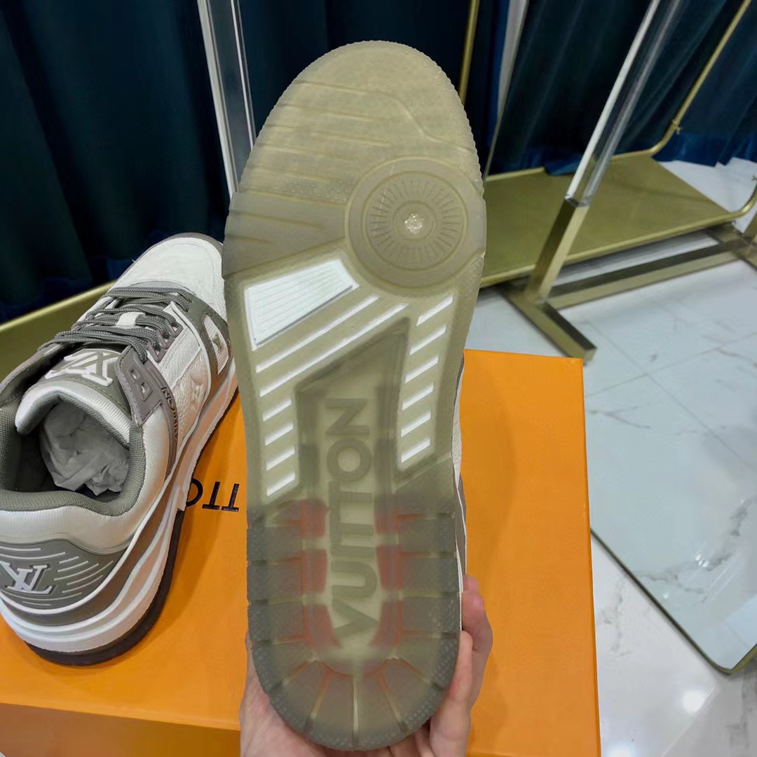 Louis Vuitton Trainer Sneaker (Upon UK Size) - DopestKickz